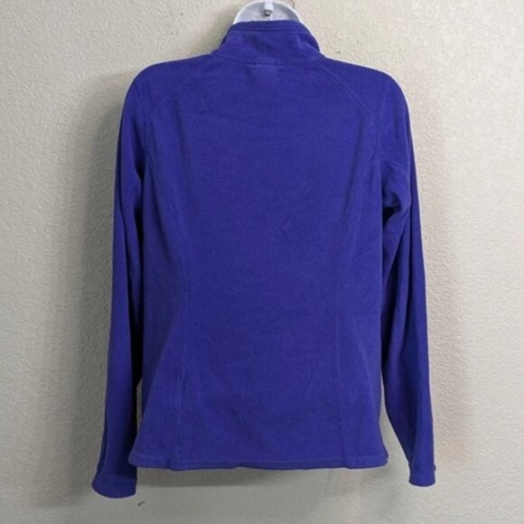 The North Face Women's 1/4 Zip Mock Neck Glacier Fleece Purple Pink Pullover M - Picture 2 of 16
